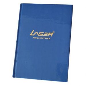 Laser manuscript counter book A5